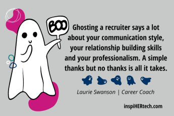 Boo! ???????????? Are You Ghosting ???????????? Your Recruiter?