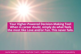 A Message of Career Encouragement from your Higher Self